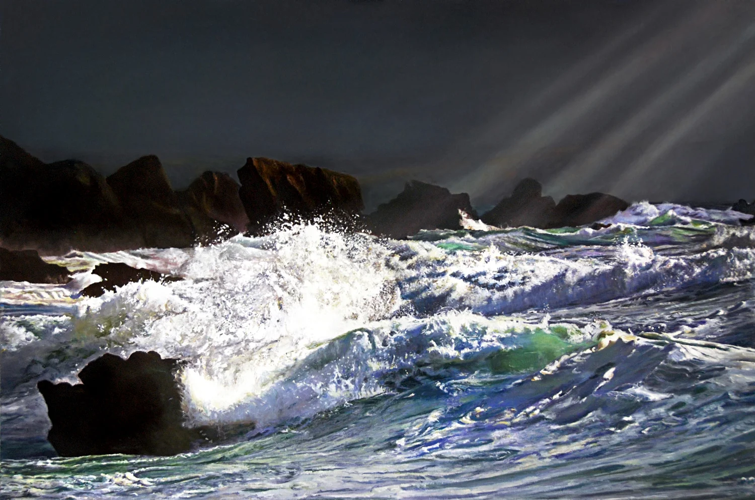 Crashing Waves at Duckpool