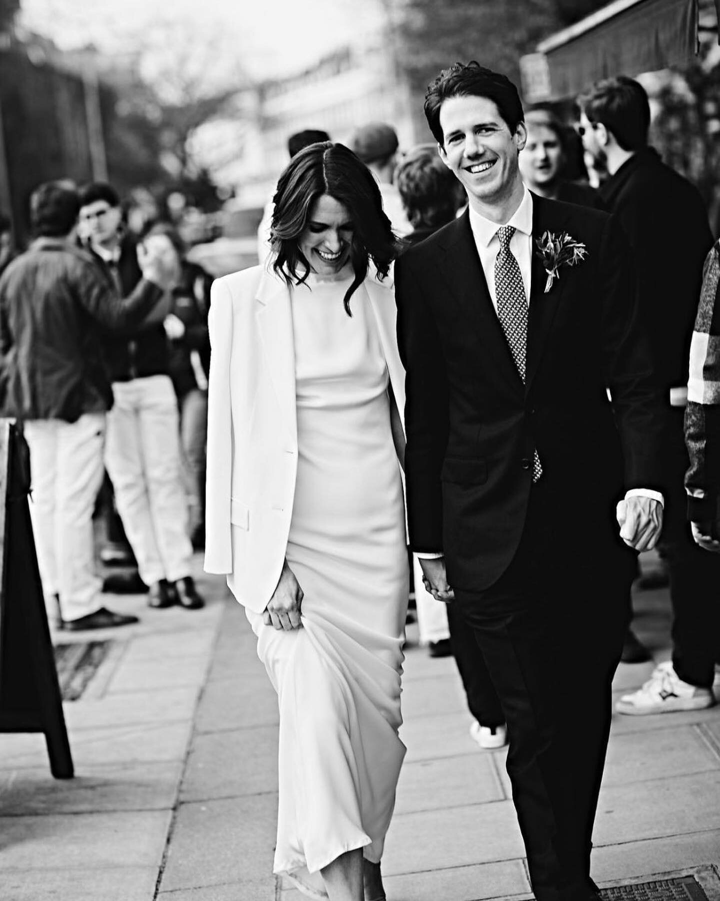 London lovers, Molly &amp; Will.

Molly wearing the Giadi Gown from London store @thefallbride