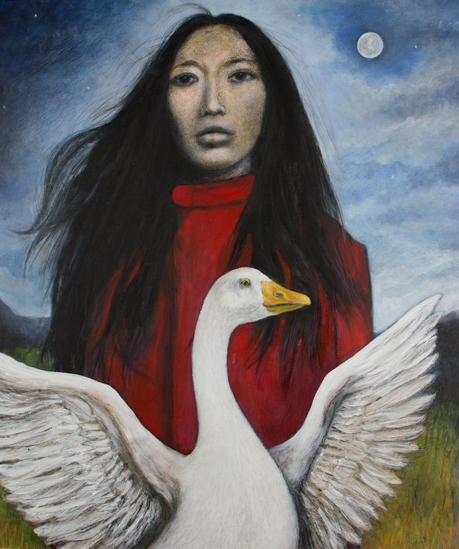 Juno’s goose (Oriental Goose Girl)