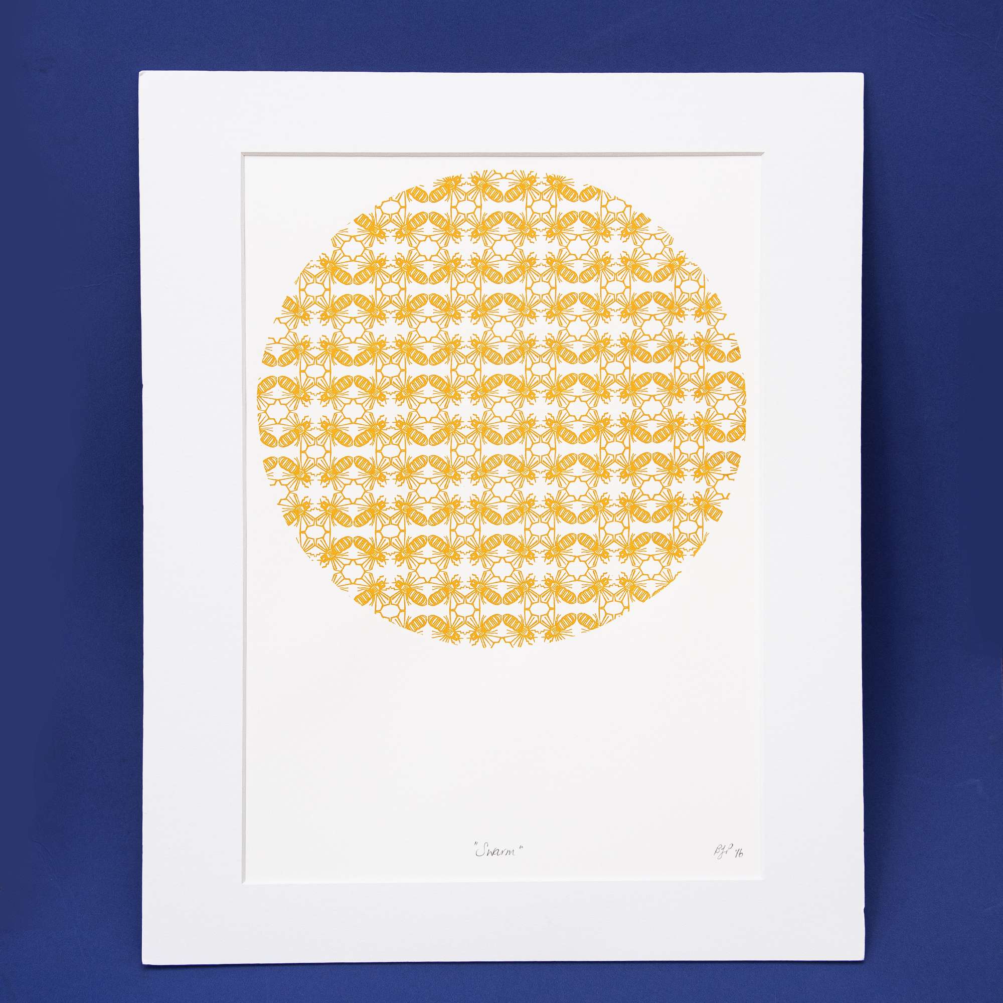 Swarm Bee Print