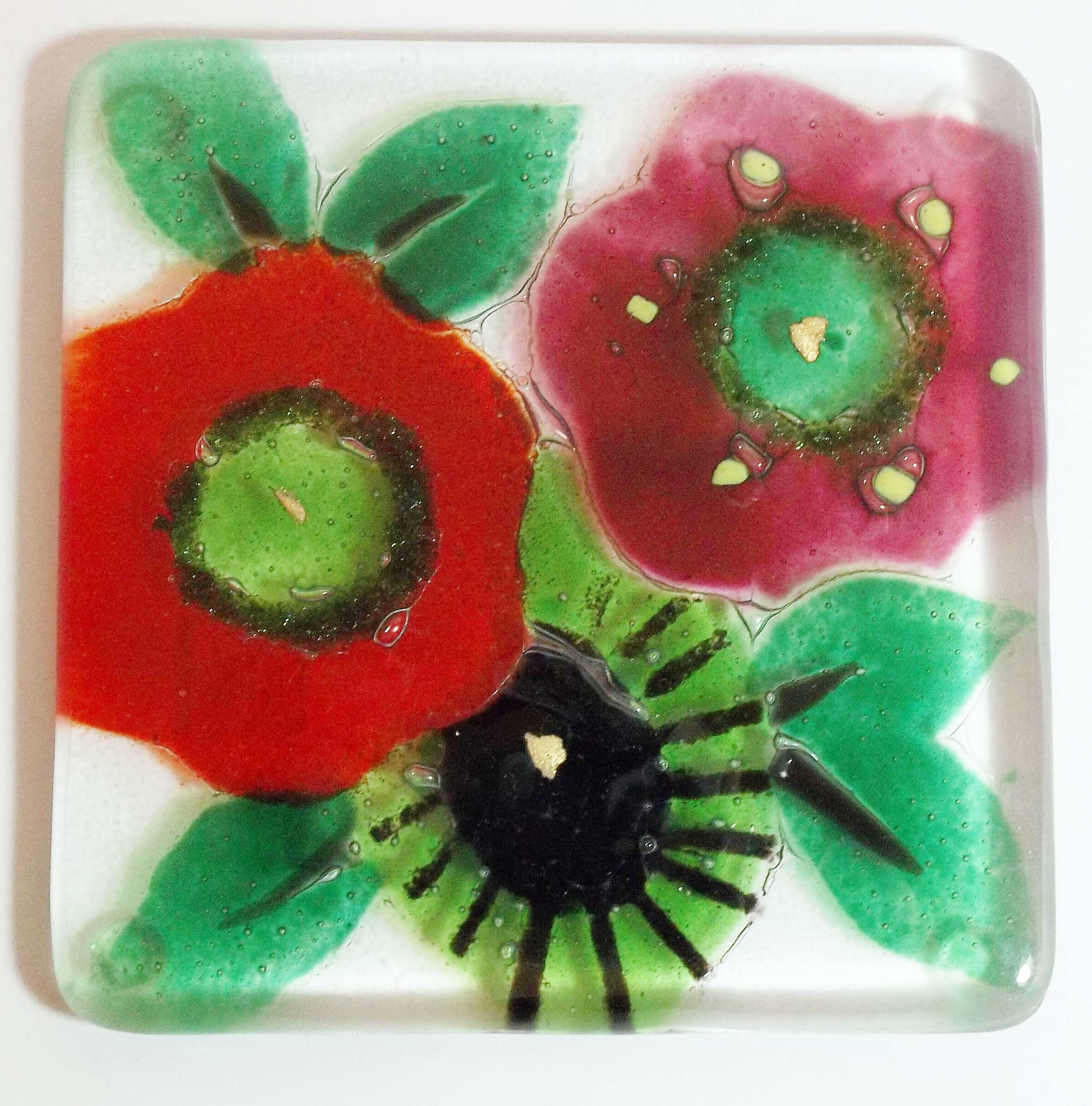 Glass Kiln Formed Coasters