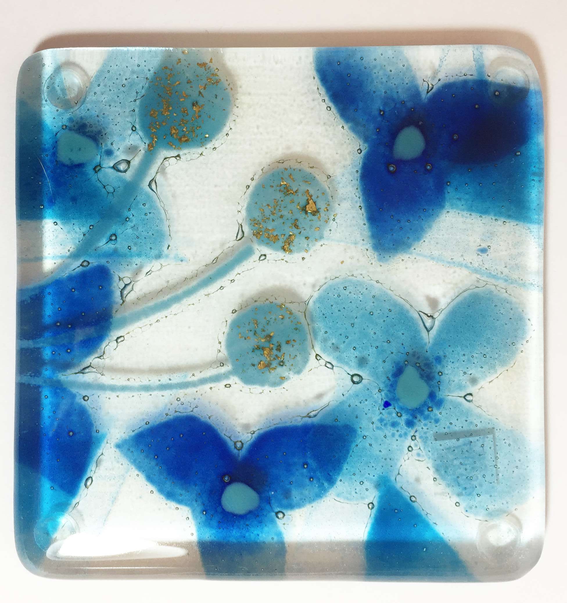 Glass Kiln Formed Coasters