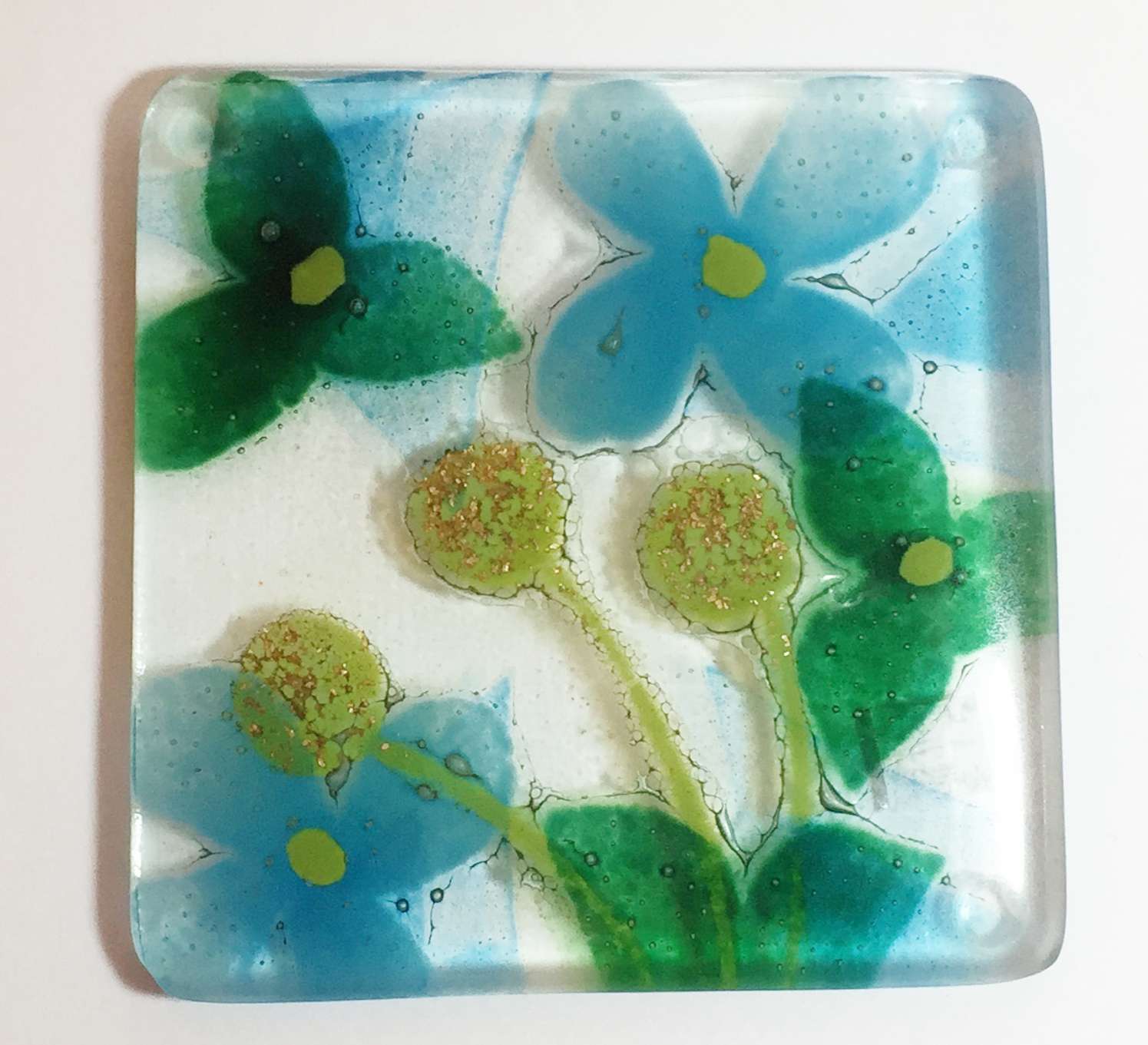 Glass Kiln Formed Coasters