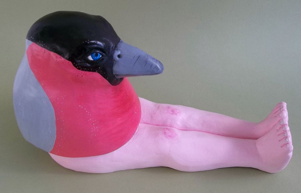 Finches - 1/2 Jesmonite sculpture 1m x 31h x 28d £1350.00
