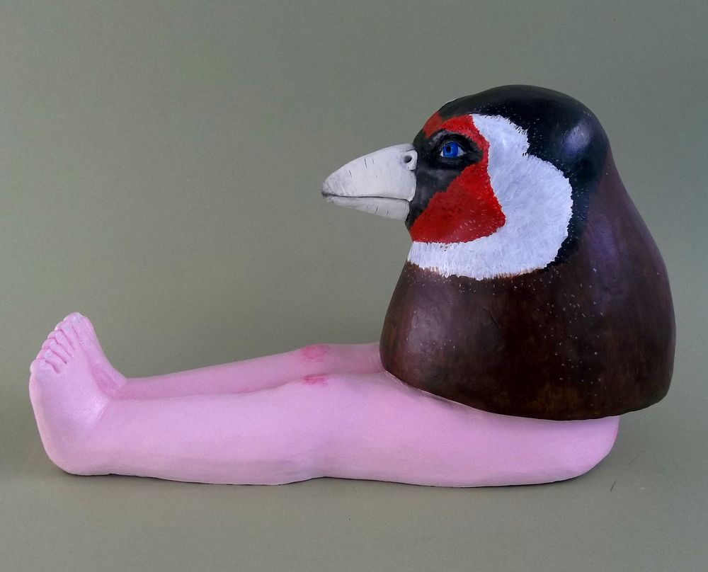 Finches - 2/2 Jesmonite sculpture 1m x 31h x 28d £1350.00