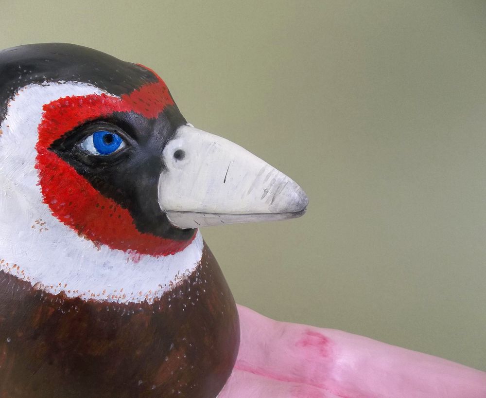 Finches - 2/2 Jesmonite sculpture 1m x 31h x 28d £1350.00