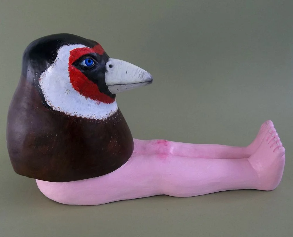Finches - 2/2 Jesmonite sculpture 1m x 31h x 28d £1350.00