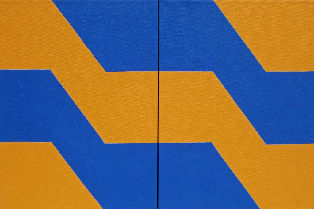 6mp_untitled (blue and orange) acrylic on canvas (two panels) 30x46cm 2010.jpg