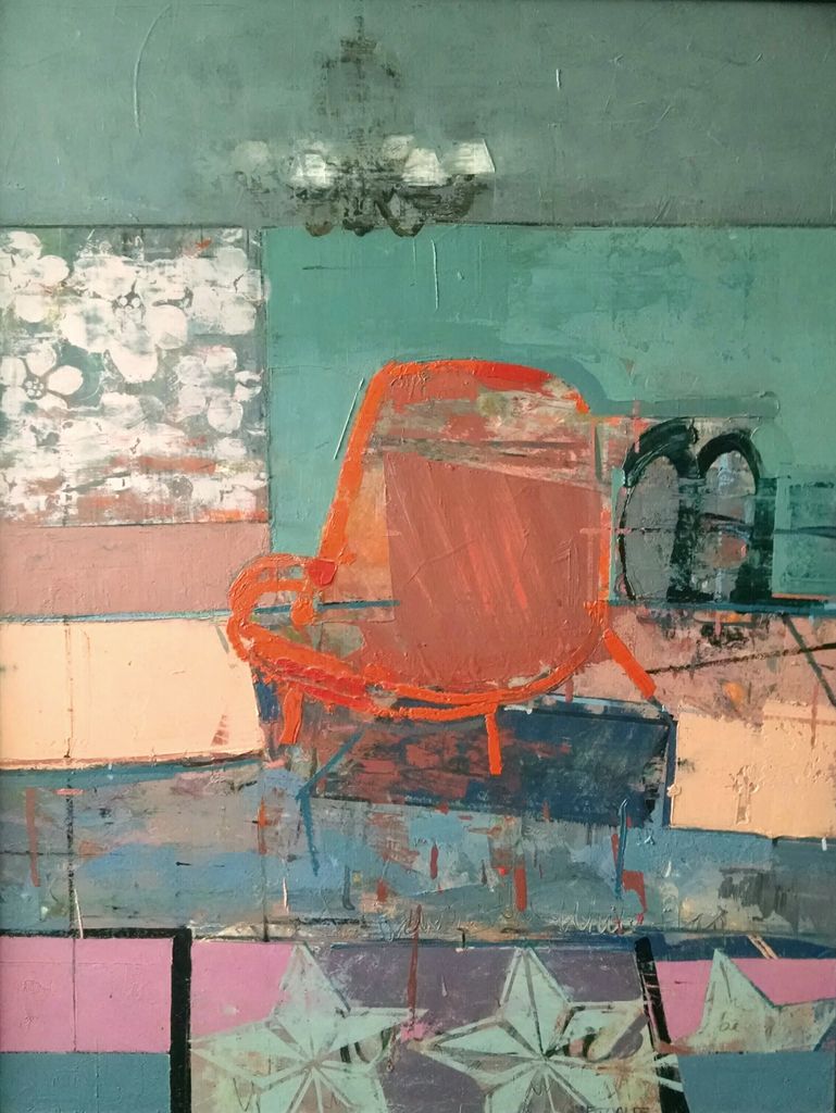 6mp_'orange chair' oil on paper 2014.jpg