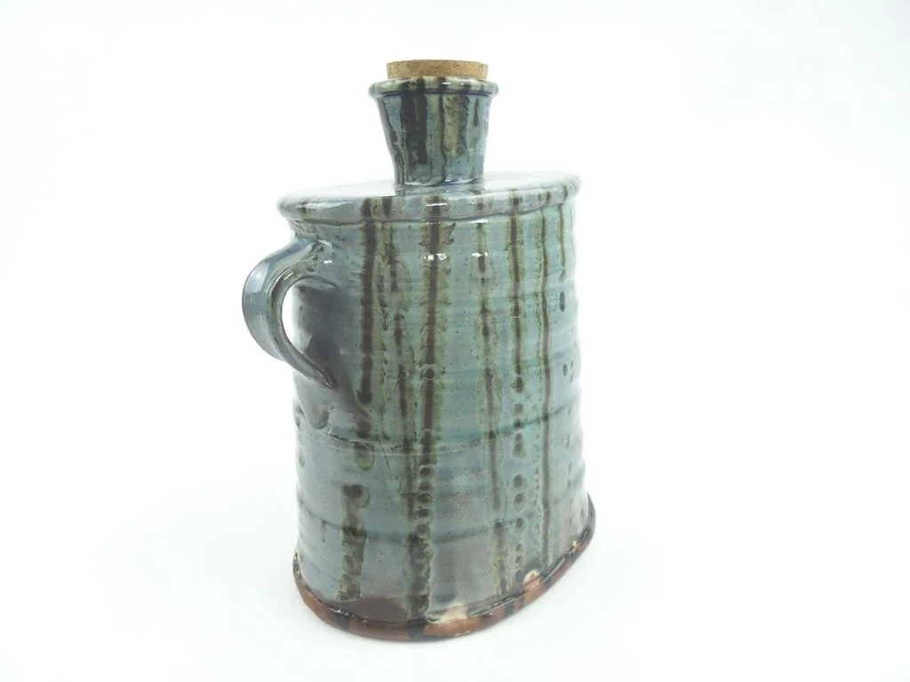  Blue Bottle  21.5H x 17.5D (including handles)  £130 