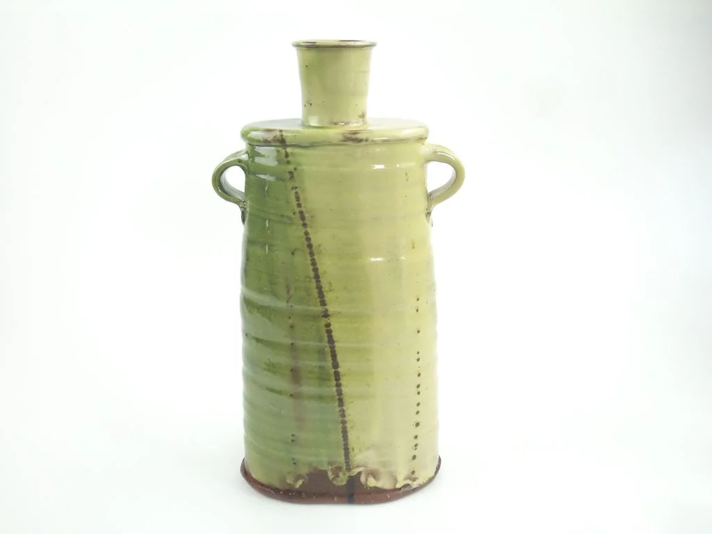  Green bottle  34.5H x 18D cm (including handles)  £220 