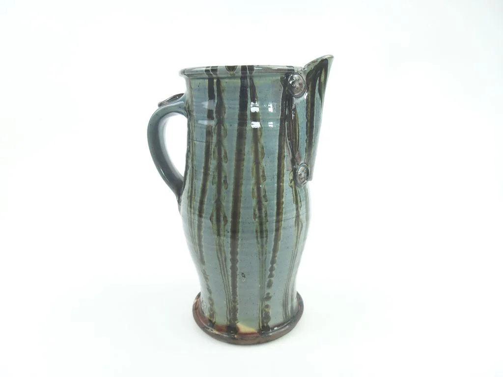  Blue Jug  23.5H x 14D cm   £60 
