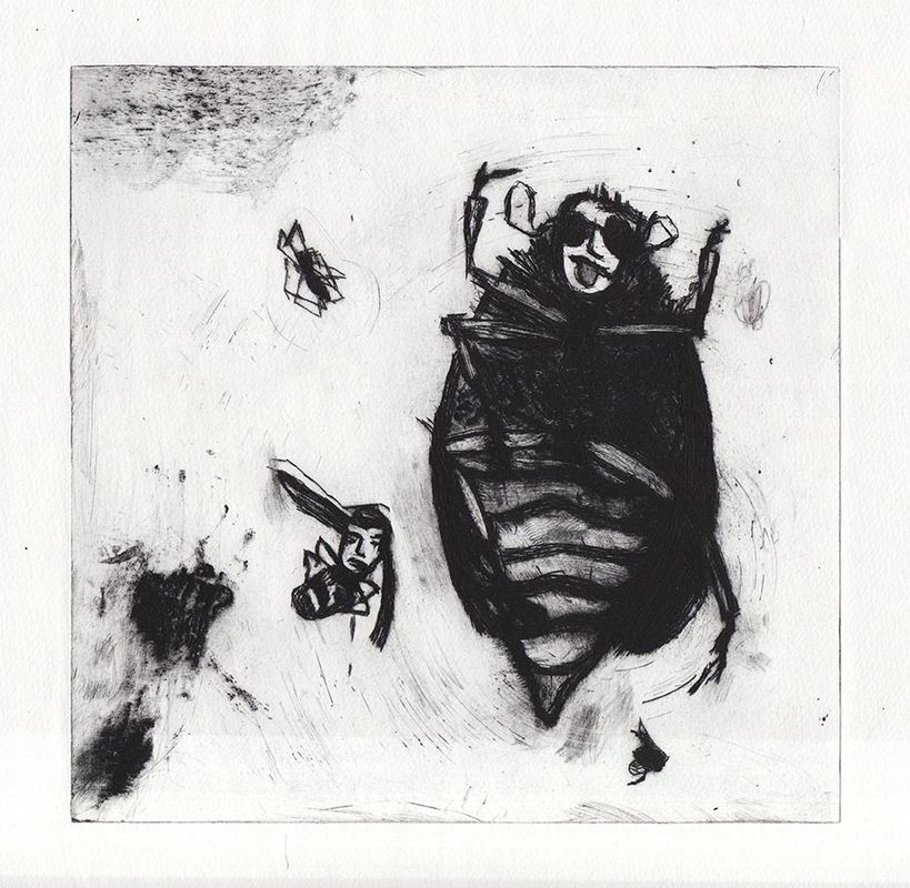 800_layabouts drypoint etching 38 x38 framed ┬ú330.jpg