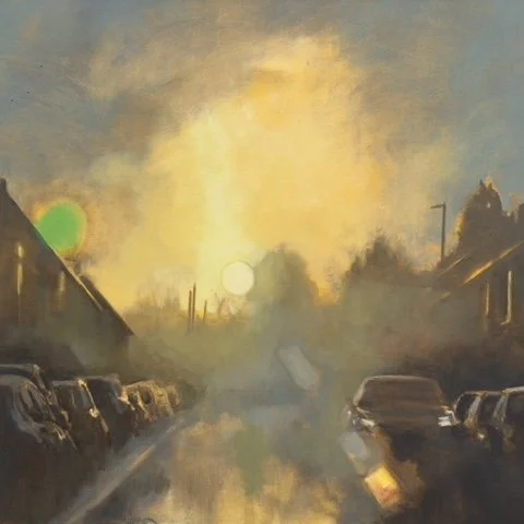 Two suns 61 cm _ 61b cm oil on canvas.jpeg