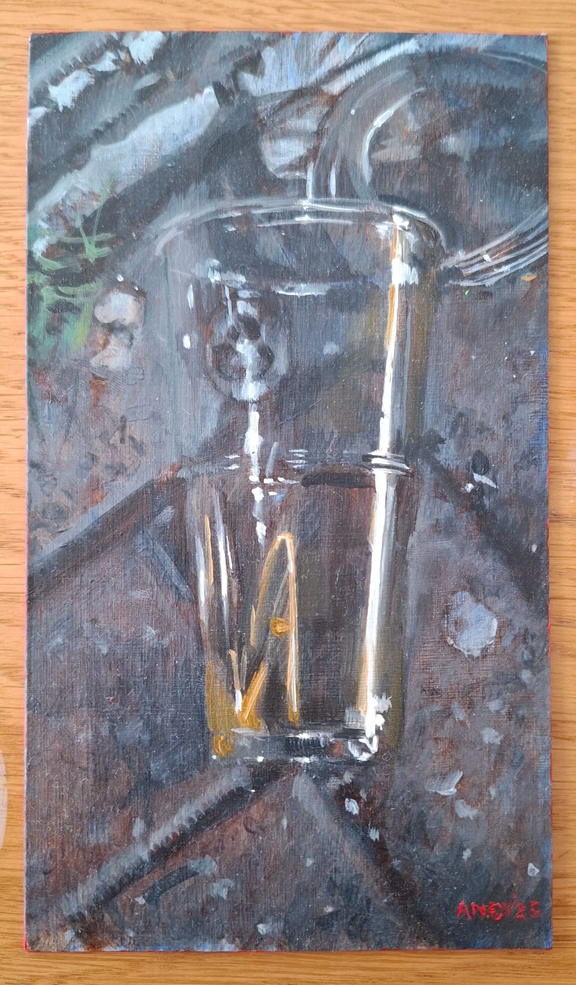  Half Empty or Half Full?: Urban Still Life of London Rd No. 01 