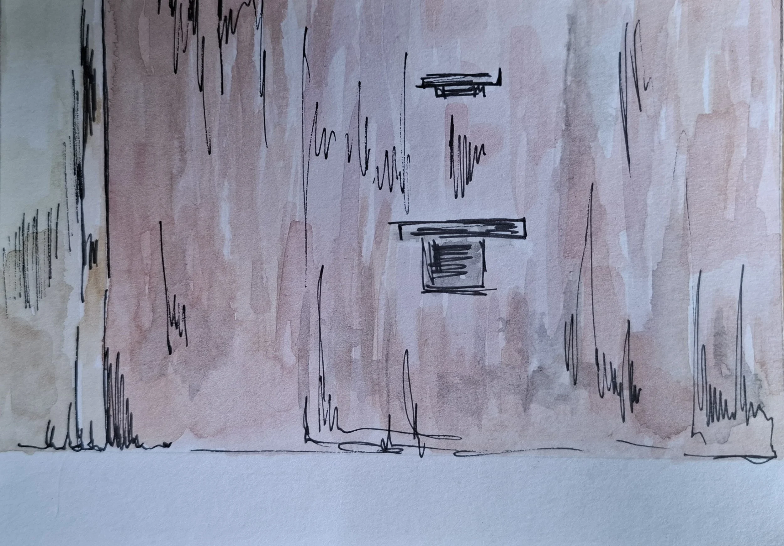 Secret postcard 133 - Colours of Strabane, NI.