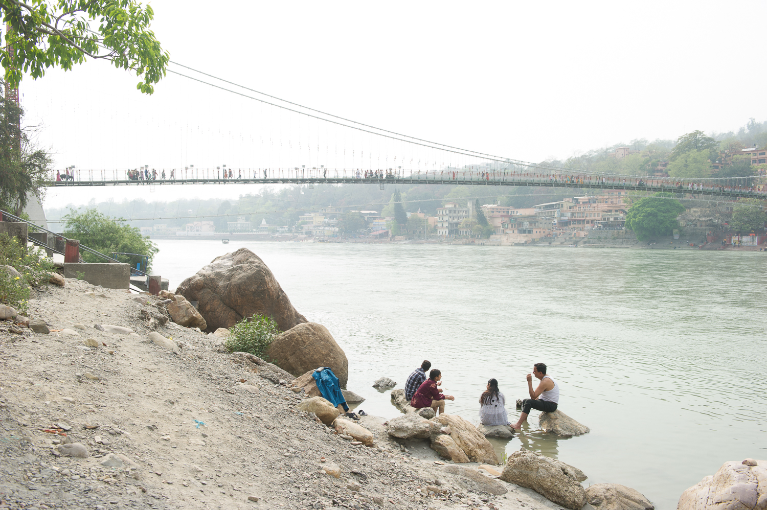  Ram-Jula suspension bridge, Rishikesh, 2109 