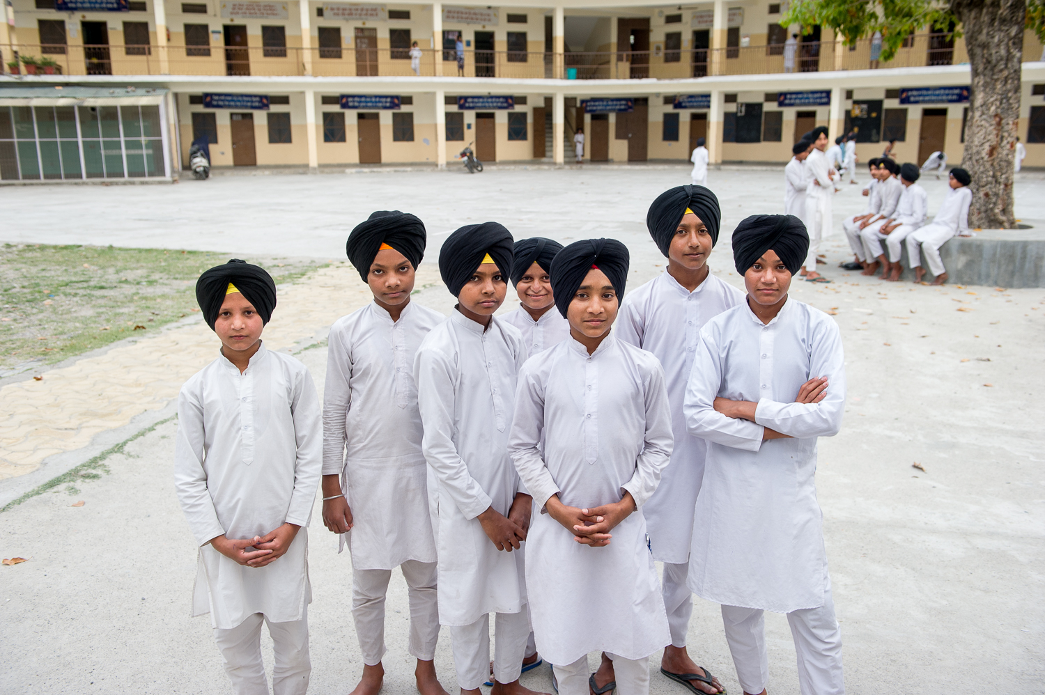  Sikh students, Rishikesh, 2019 