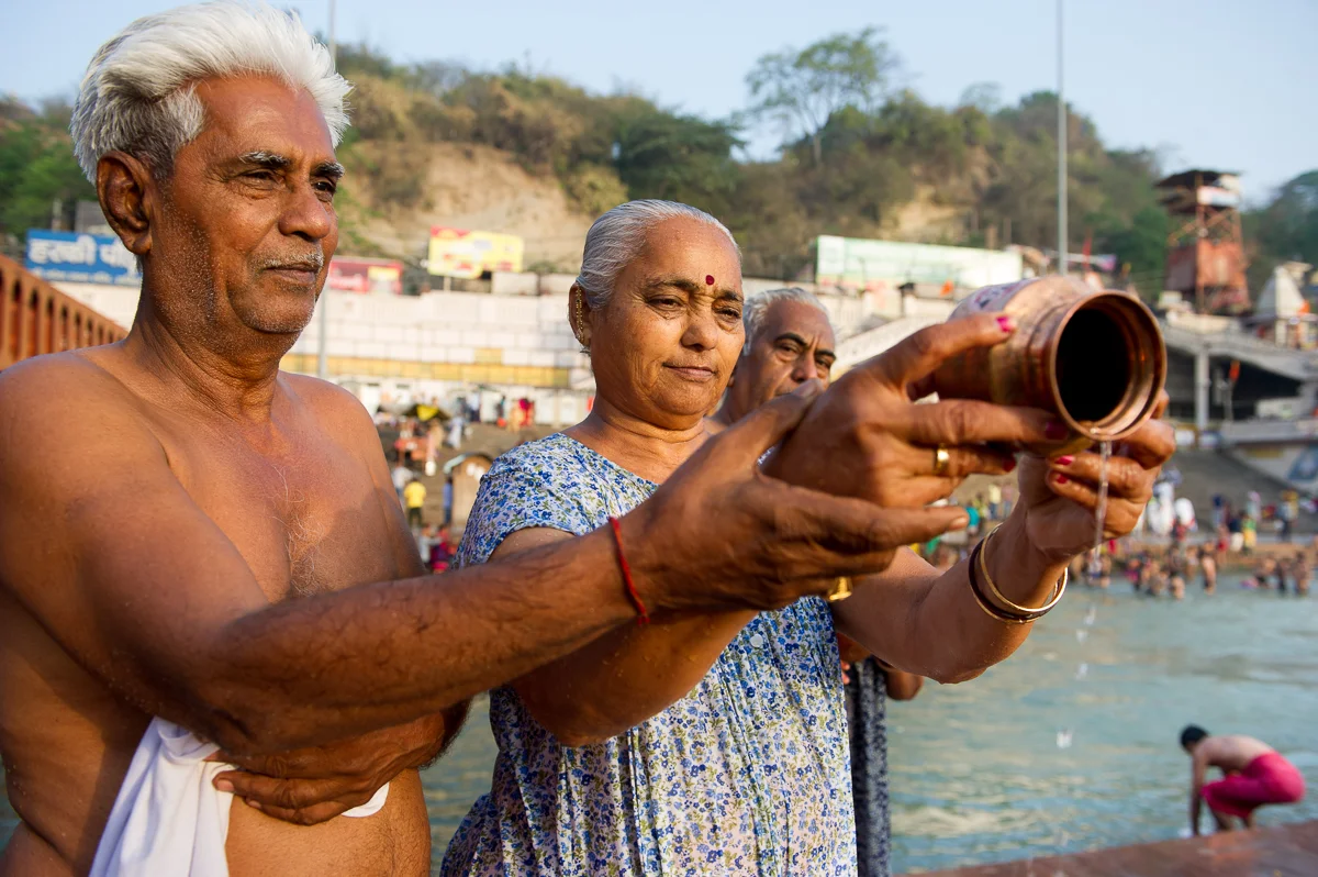Puja, Haridawar, 2019