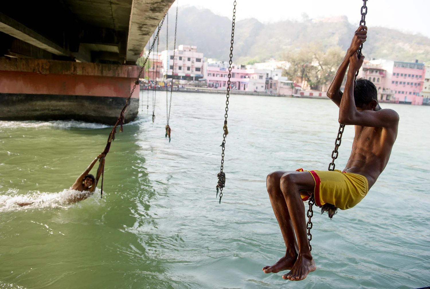 Swimmers, Haridwar, 2019