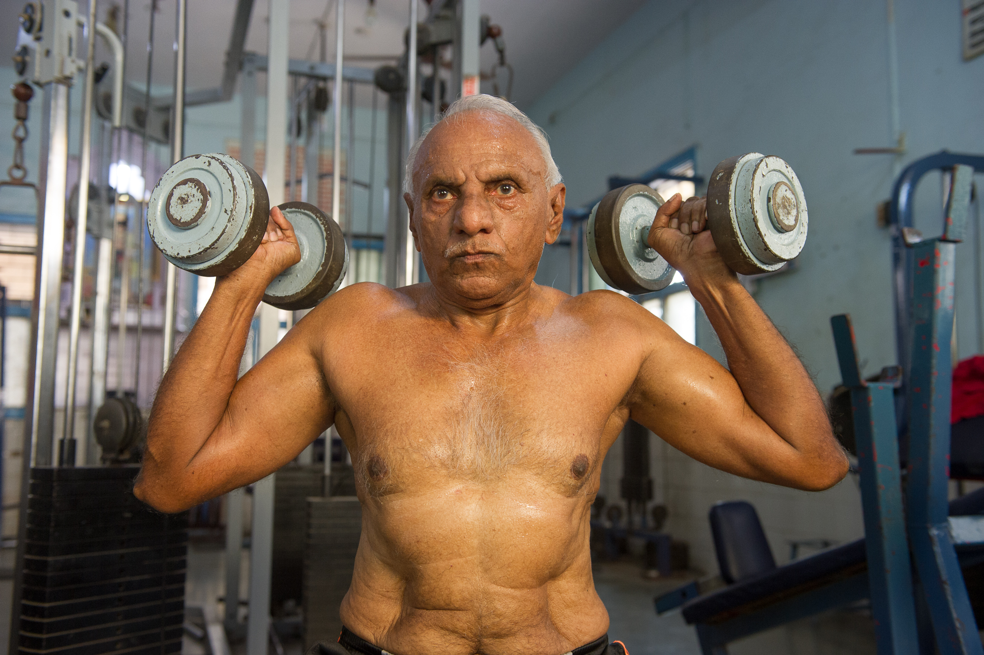  Patel, 72 year old body builder, Mumbai,2019 