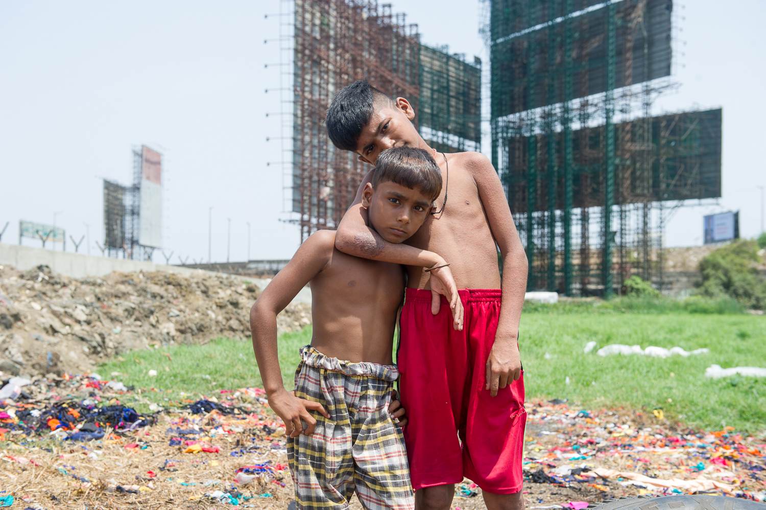  Dharavi slum, Bandra, Mumbai 2019 