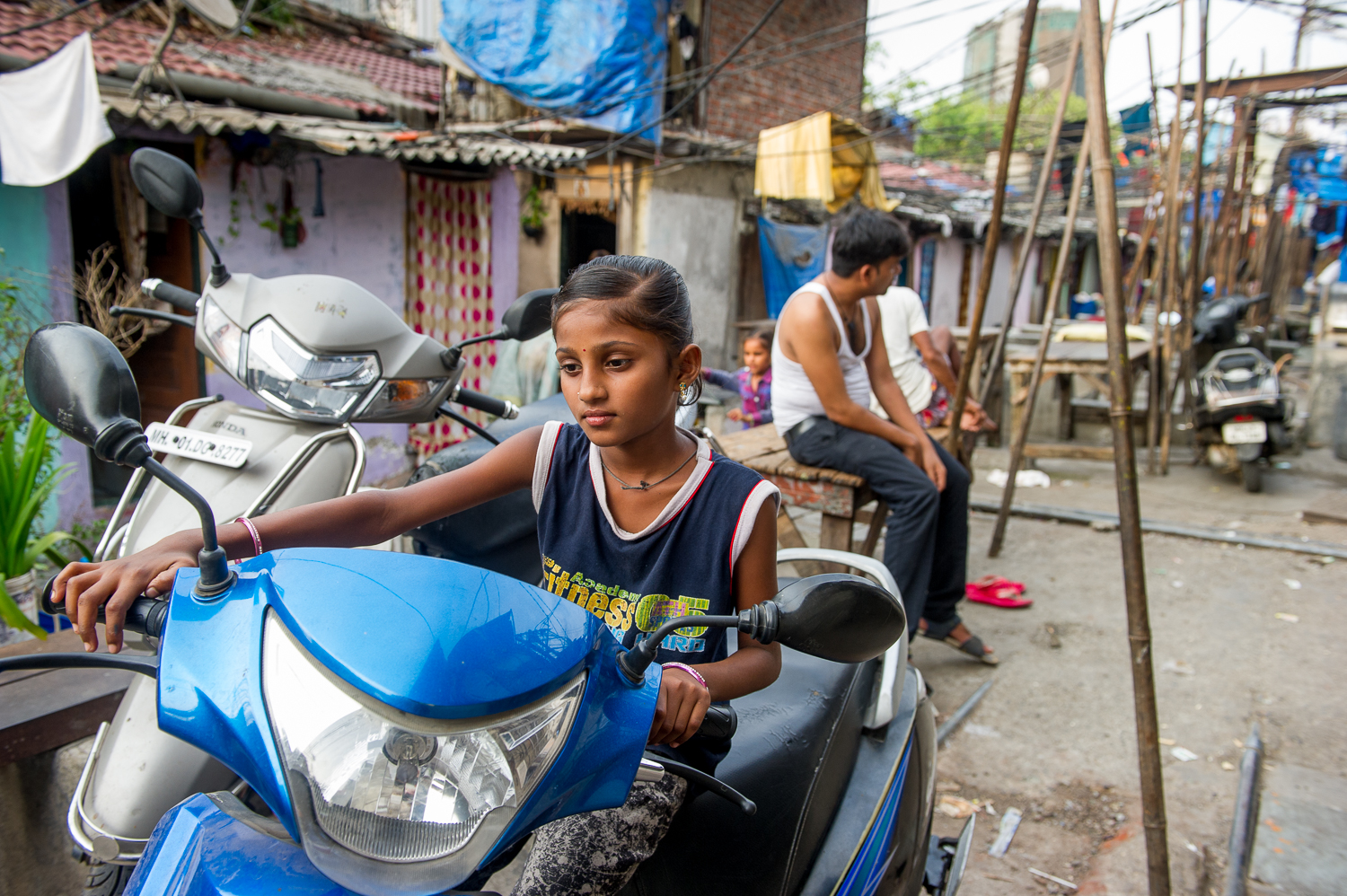  Riding practice,  Dhobi Ghat, Mumbai, 2019 