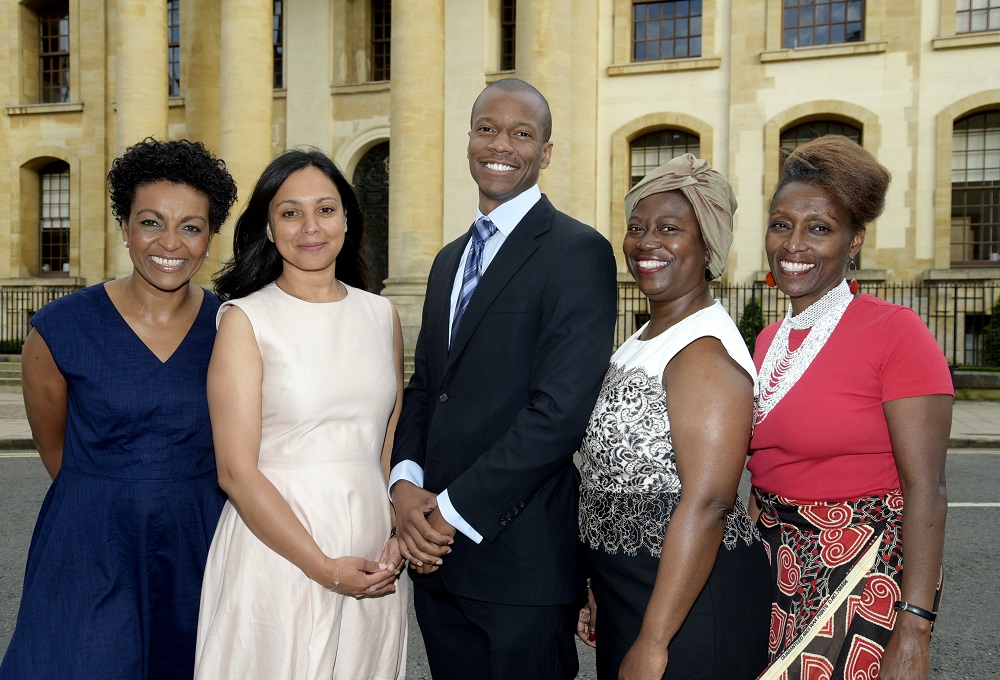 L-R: Adjoah Andoh, Mary Watson, Robert Patterson, Delia Jarrett-Macauley, Muthoni Garland