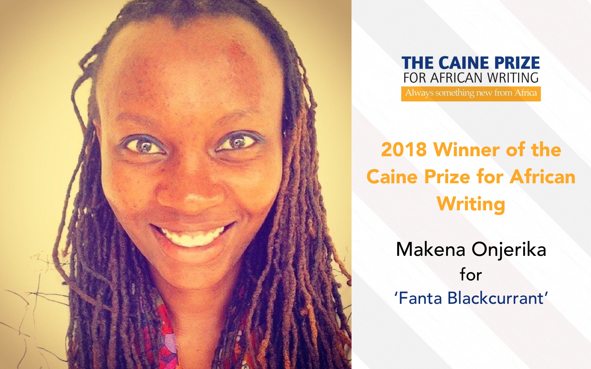 Makena Onjerika Wins Nineteenth Caine Prize For African Writing