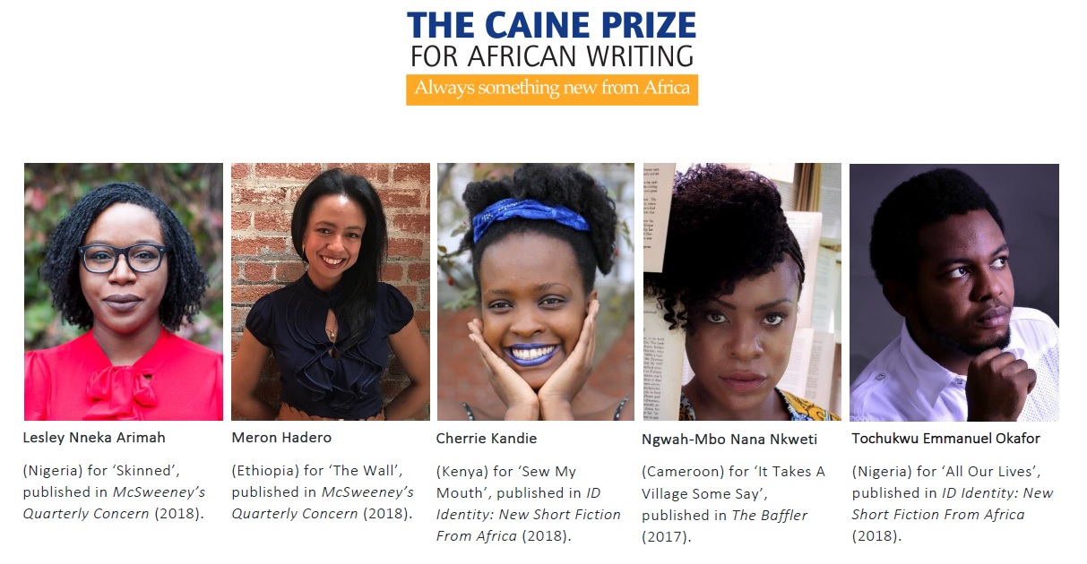 2019 Caine Prize Shortlist Announced The Caine Prize For African