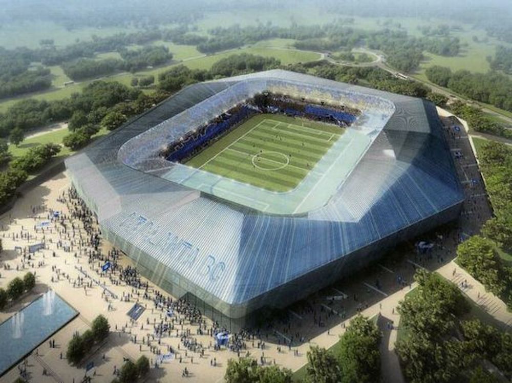 Atalanta BC havde håbet at gå i gang med bygningen af dette smukke stadion. Desværre må Bergamo-klubben nøjes med at renovere Stadio Atleti Azzurri D'Italia. Photo: ctrlmagazine
