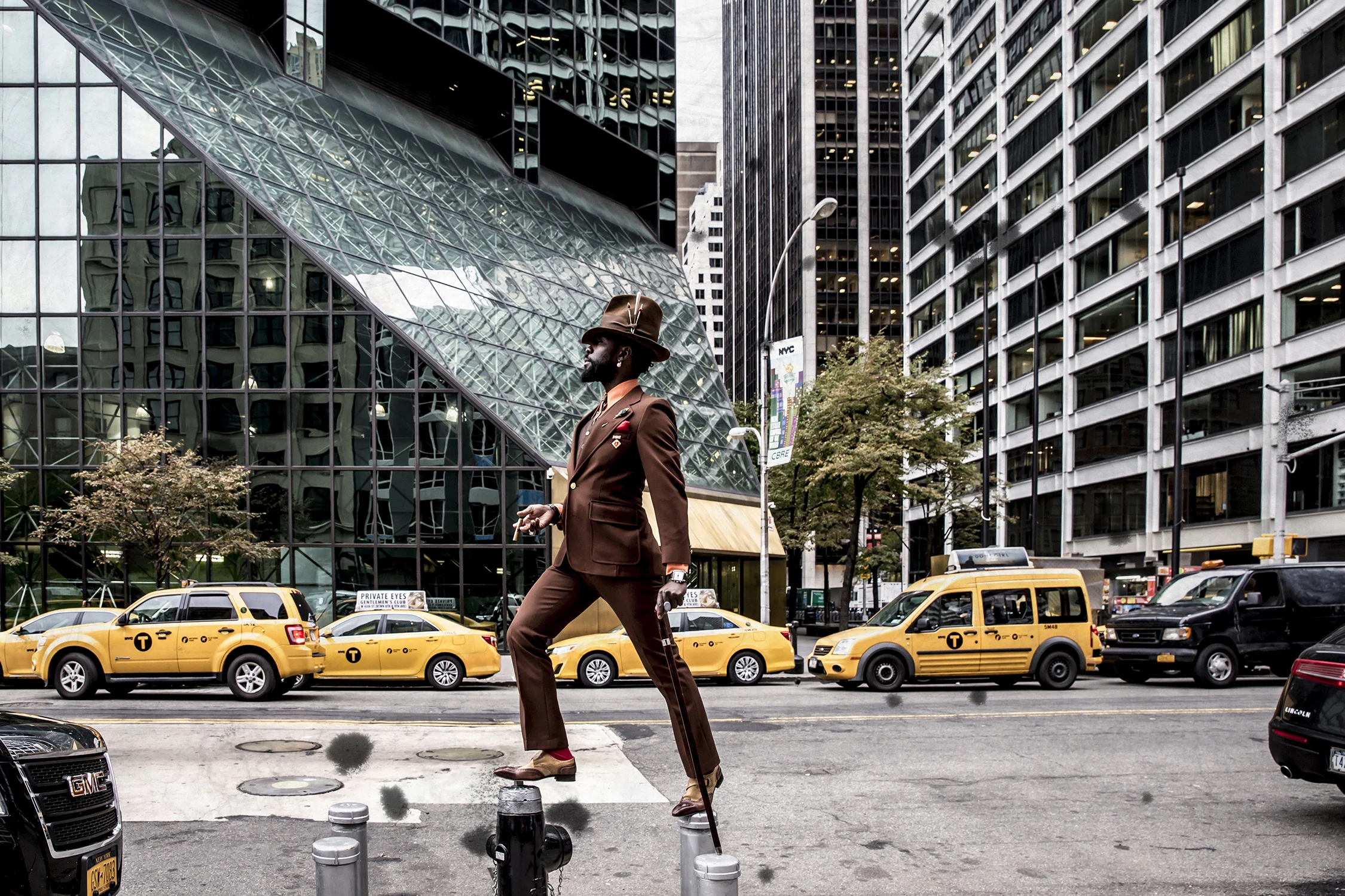  Erik, North Cove, Manhattan.  Photographie &amp; technique mixte, 40 x 50 cm.  1/5  1400 €       