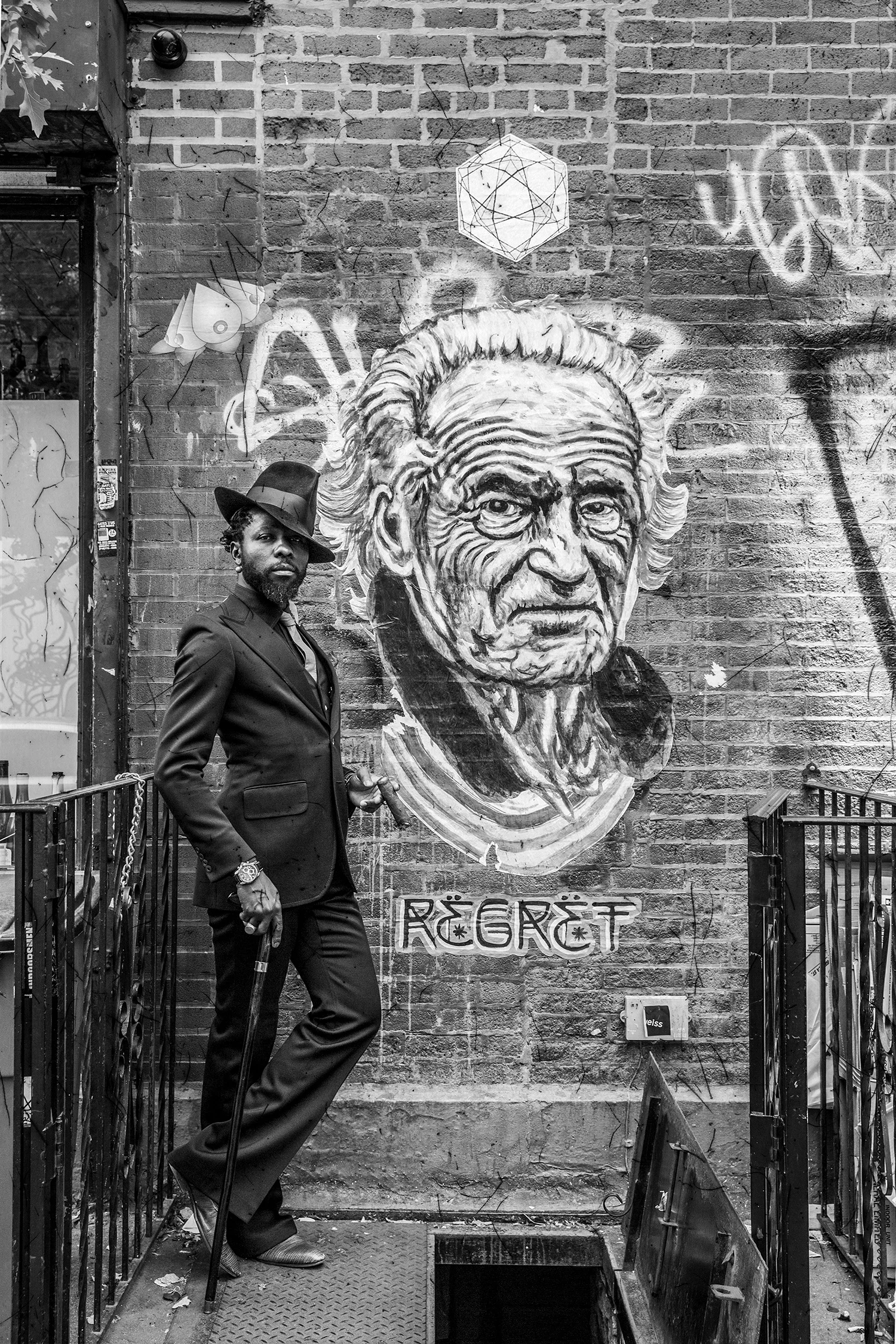  Erik, Williamsburg.  Photographie &amp; technique mixte, 40 x 50 cm.  2/5  2000 €       