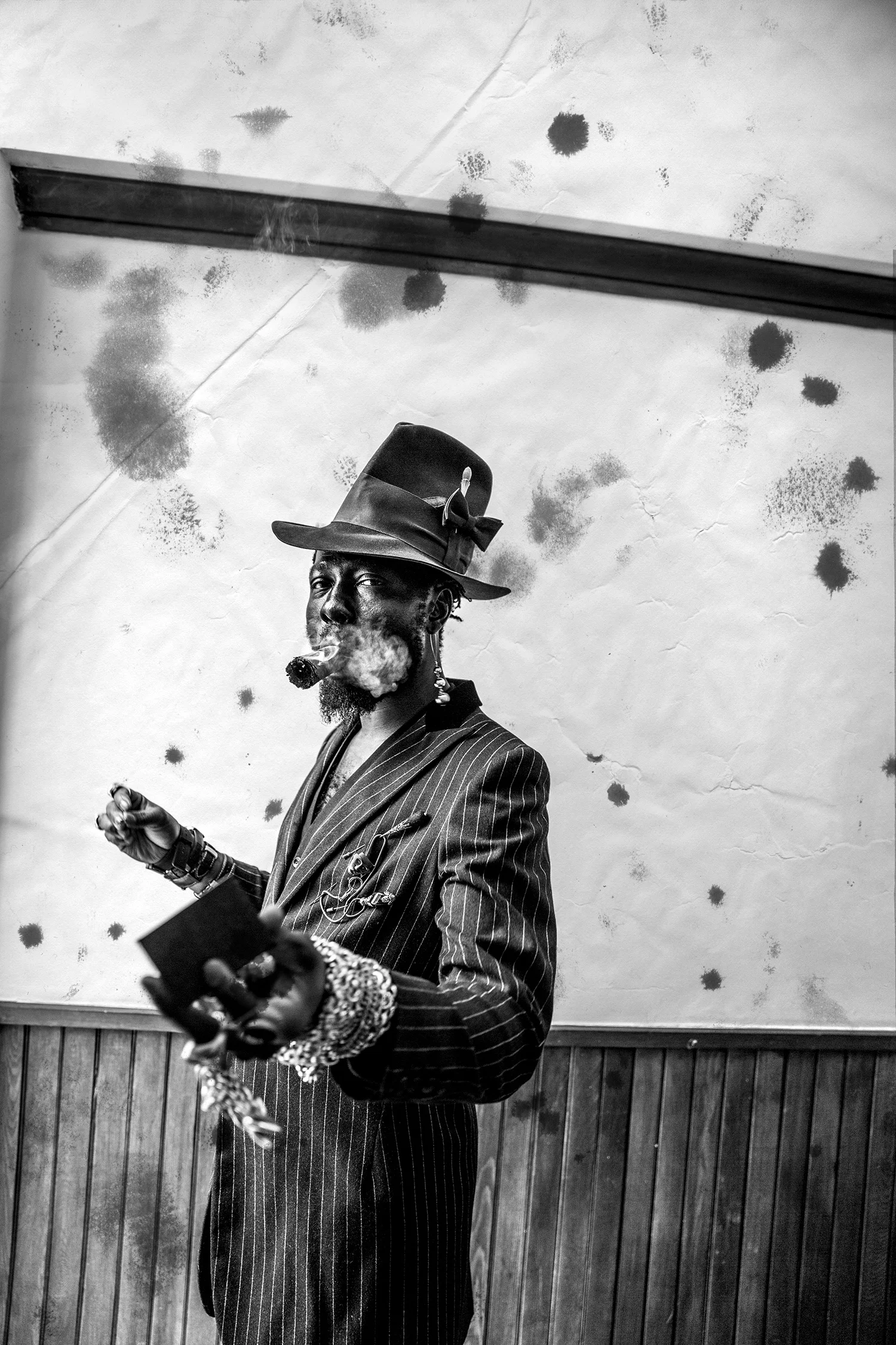  Erik, Rockwell Place, Brooklyn.  Photographie &amp; technique mixte, 40 x 50 cm.  1/5  1400 €       