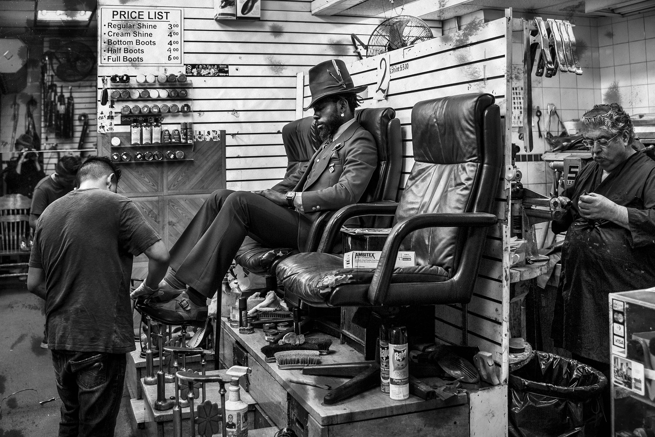  Erik, Broadway.  Photographie &amp; technique mixte, 40 x 50 cm.  1/5  1400 €          