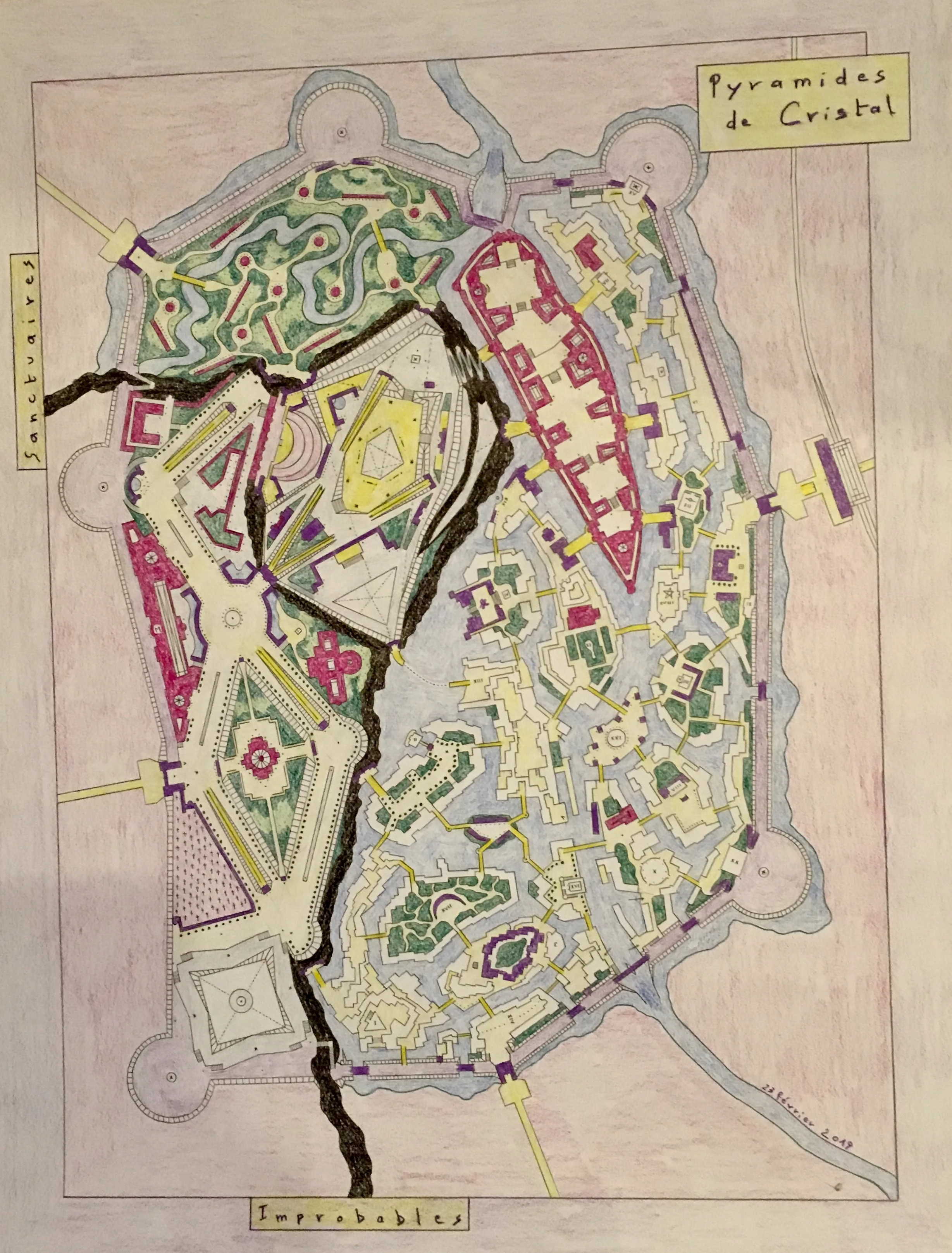 Pyramides de cristal