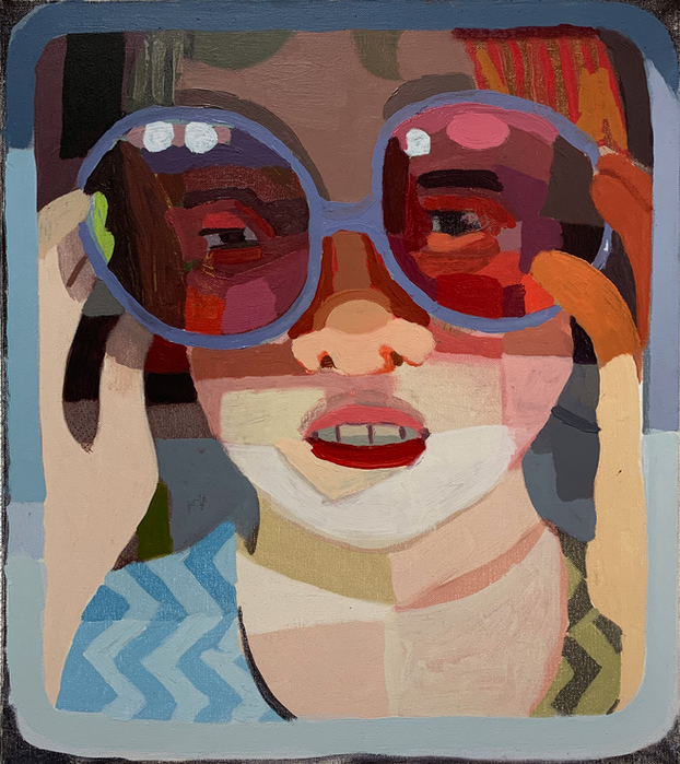 Mirror, glasses