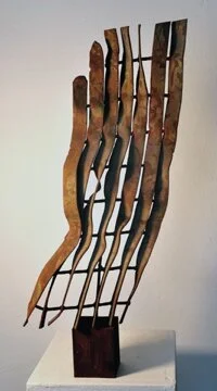 Atelier et intimité - Fer corrodé, 25/65/12 cm - CHF 950.-