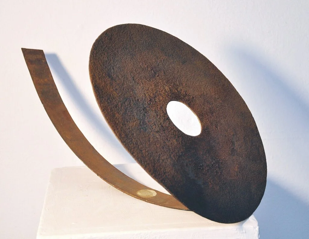 A perte de vue - Fer corrodé/pigments 32/35/40 cm - CHF 850.-