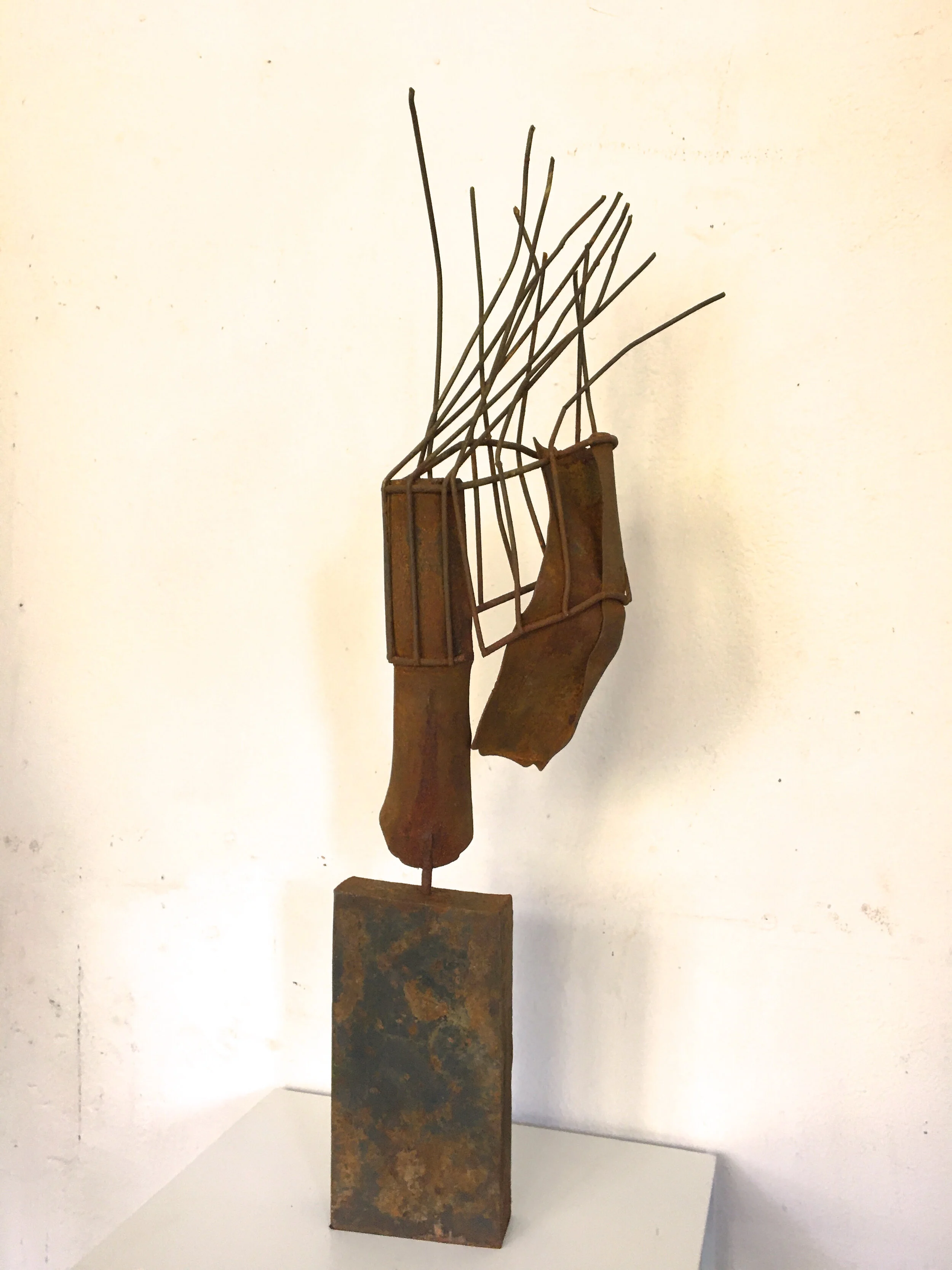 Contrepoint - Fer corrodé, 20/65/10 cm - CHF 850.-