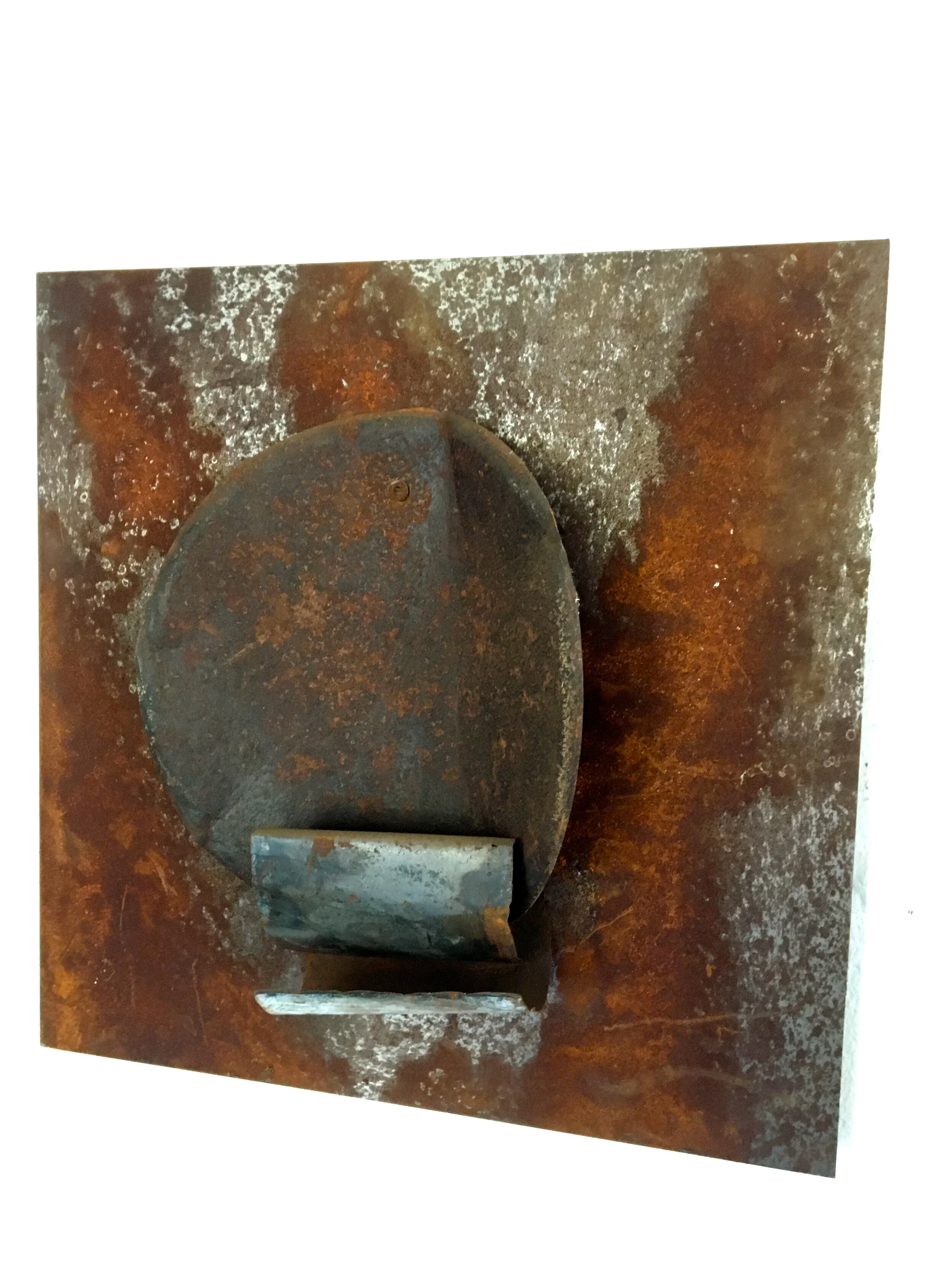 Fidélité - Fer corrodé/acier 40/40/10 cm Fr. - CHF 800.-