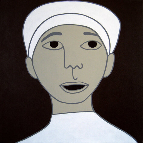 Acrylique sur toile 9 - 40x40 cm - Prix : CHF 600