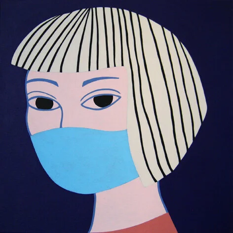 Acrylique sur toile 12 - 40x40 cm - Prix : CHF 600