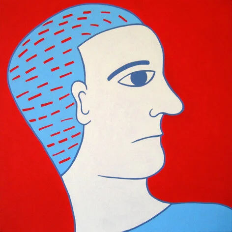 Acrylique sur toile 13 - 40x40 cm - Prix : CHF 600