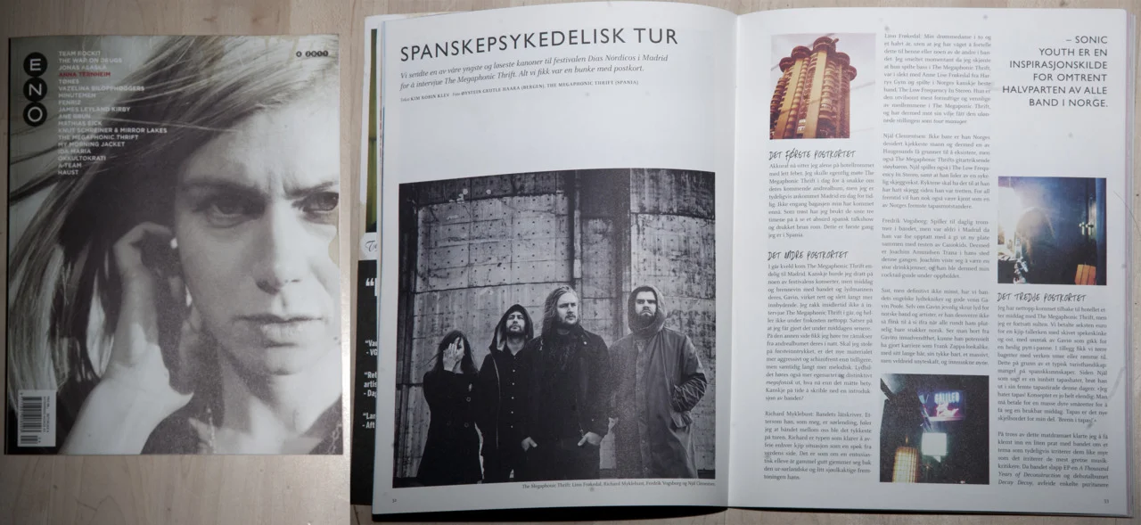 Got published in the norwegian music-magazine Eno with pictures of the great norwegian band The Megaphonic Thrift, Øystein Haara Photography
Check them out at: http://www.facebook.com/megaphonicthrift?ref=ts
Postproduction: Kim Kvalheim