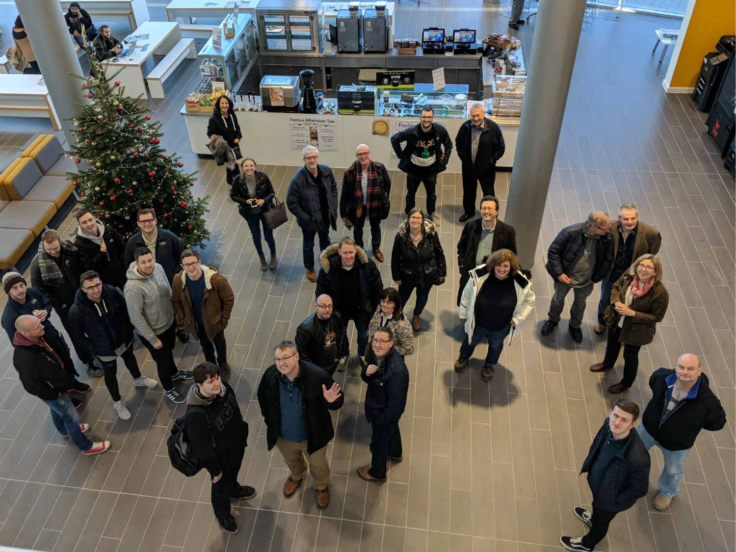 Christmas celebrations at the University of Lincoln