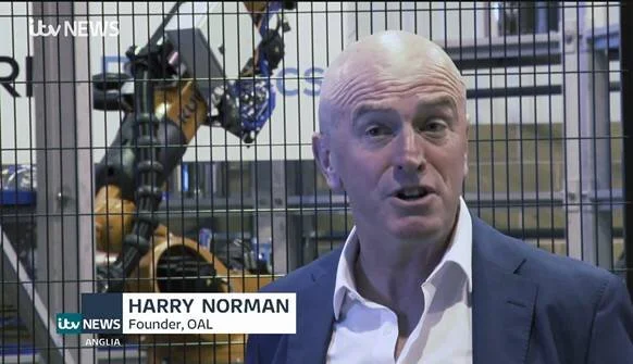 OAL featured on ITV News Anglia