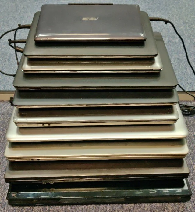 Equipment giveaway at OAL