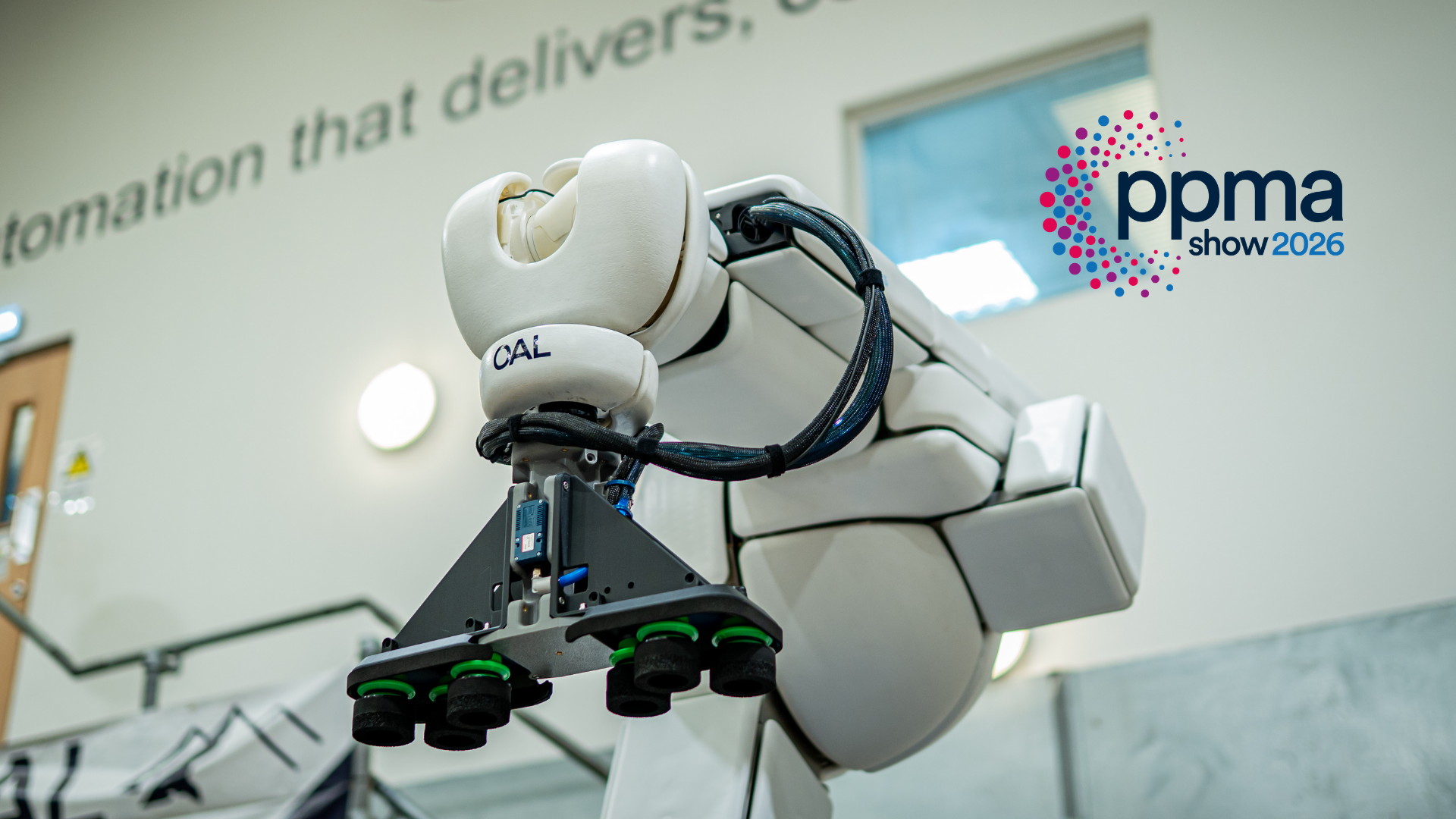 Get QR Ready, Get Robot Ready: OAL to tackle food manufacturing’s two big shifts at PPMA Show 2026