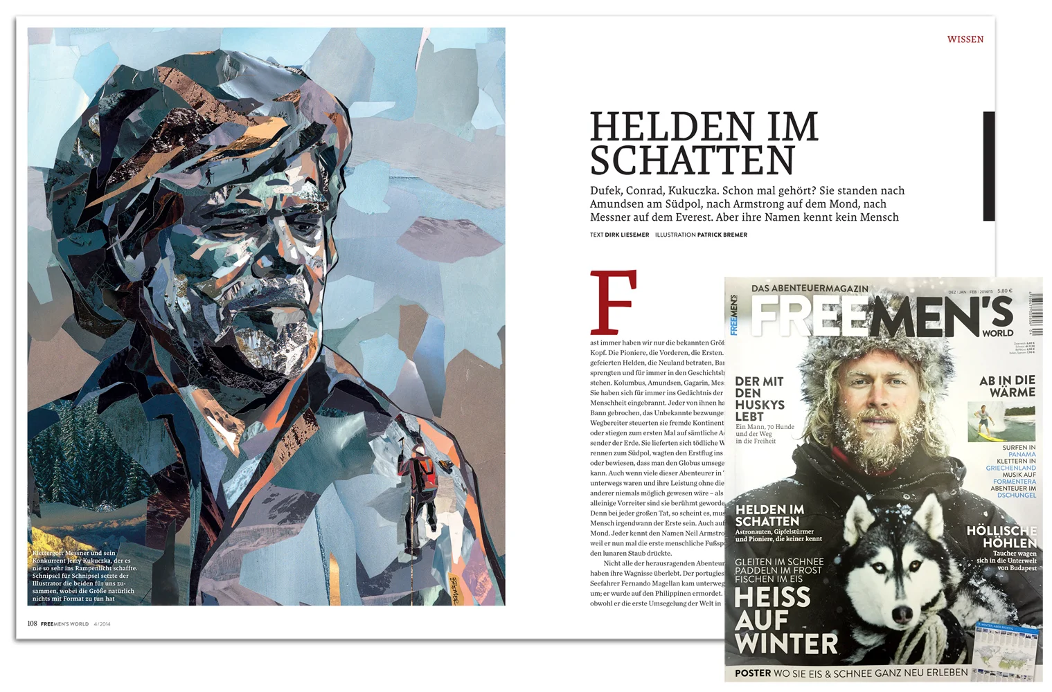 Freemen’s World Abenteuermagazin - REINHOLD MESSNER